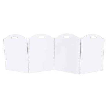 Imagem de Fxzqgnh Portão Transparente de Acrílico para Cães, Cercado para Animais de Estimação, Barreira Versátil E Moderna, Acessório para Cercado de Animais de Estima, 4 painéis