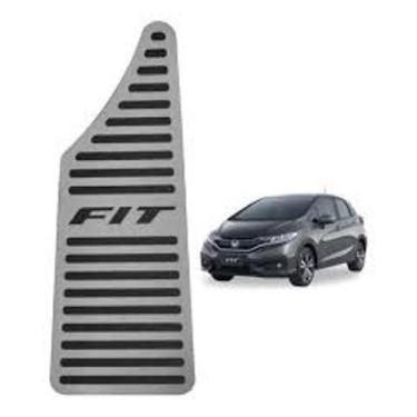 Imagem de Descanso De Pé Honda Fit Aço Inox Escovado - Scar Automotive