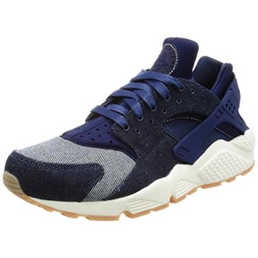 Imagem de Nike Air Huarache Run Se Mulher Feminina Correndo Binário Azul / Azul / Musselina-Vela 859429-401 (6 B (M) US)