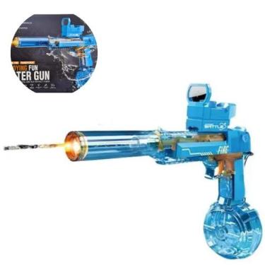 Imagem de Pistola de Água com Luzes LED Brinquedo Divertido - GBG STORE