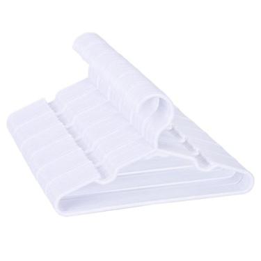 Imagem de Cabides para bebês Mosearon, pacote com 100 unidades de plástico, 29 c