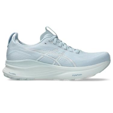 Imagem de ASICS Tênis de corrida feminino Gel-Kayano 32, Céu/prata pura, 39