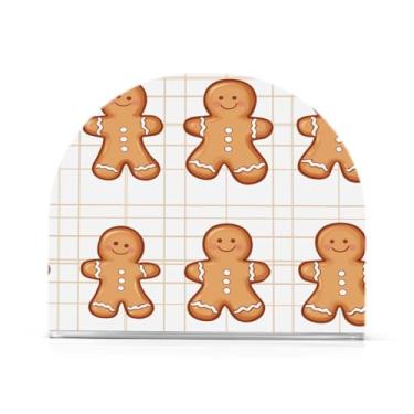 Imagem de Qilmy Porta-guardanapos de cookies de Natal para mesas - Porta-guardanapos para cozinha, porta-guardanapos de mesa, porta-guardanapos de coquetel, porta-guardanapos de papel12