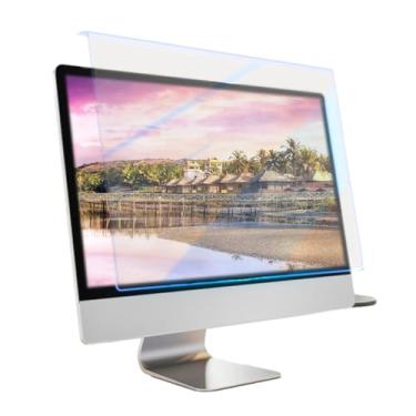 Imagem de uhyOHF Protetor de tela antiluz azul para computador, antiluz solar e filtro de luz azul para laptops e monitores de computador - antirreflexo - fácil instalação - anti-impressão digital, 24 pol. 547