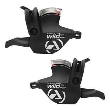 Imagem de Alavanca Câmbio Absolute Wild Sport 3x8v Index Comp. Shimano