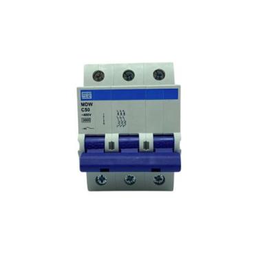 Imagem de Minidisjuntor Tripolar 50a Mdw-C50 -3 Curva C Weg