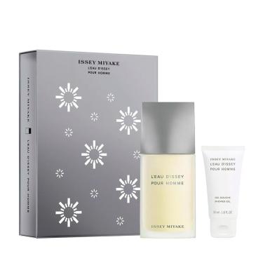 Imagem de Kit Issey Miyake Leau Dissey Pour Homme Eau De Toilette 75ml + Gel De Banho 50ml