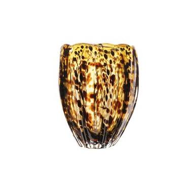 Imagem de Vaso de Vidro Leopardo Italy Marrom