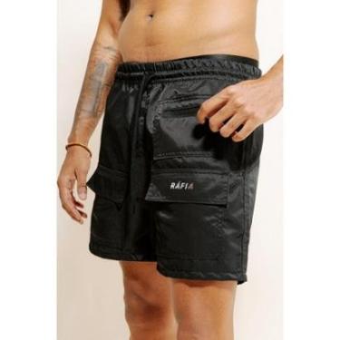 Imagem de SHORT CARGO PRETO TACTEL-Masculino