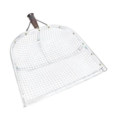 Imagem de Generic Pá/coletora de malha, versátil e fácil de limpar, feita de ferro, para compostagem, cascalho, estábulo de cabras e jardinagem de ervas, Vazamento de 15 Mm