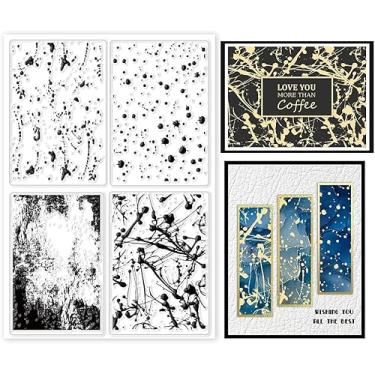 Imagem de Carimbos transparentes, silicone, fundo decorativo, 16 x 11 cm/6,3 x 4,3 polegadas, retangular, para fazer cartões, scrapbooking, diário de fotos, decoração de álbum