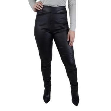 Imagem de Calça Feminina Bruna e Bia Skinny Resinada-Feminino
