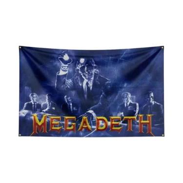 Imagem de Tapeçaria De Banda De Rock Pesado, Arte De Parede Impressa Em 3D Para 