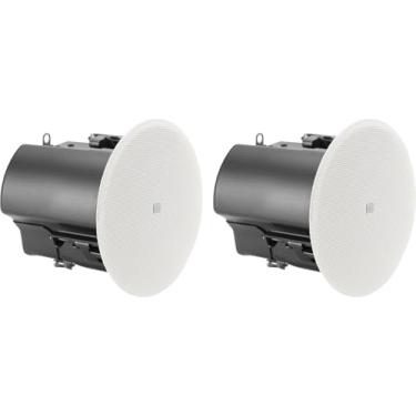 Imagem de JBL Alto-falante profissional JBL-Control 414C/T 10.2 cm coaxial, 30 Watt em teto com backcan, 8 Ohm ou 70V/100V, grade magnética, branco