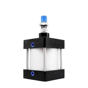 Imagem de SC160/200 mm Cilindro pneumático de ar padrão SC de dupla ação 25-1000 mm Cilindros de pistão de curso grande (curso 600 mm, SC200 sem ímã)