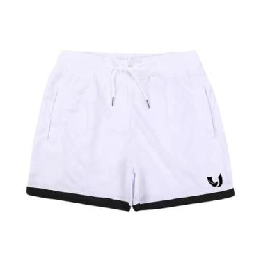 Imagem de Bermuda Esportiva Masculina De Secagem Rápida Em Malha 2025 Verão Slim