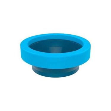Imagem de Anel De Vedação Para Vaso Sanitário Com Guia 60ºc Borracha Butílica Ev