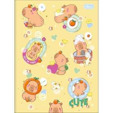 Imagem de Caderno Capivara Capyclub Universitário Brochura TILIBRA - 48 Folhas (Amarelo)