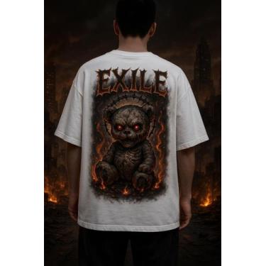 Imagem de Camiseta Streetwear Oversized Masculina zooobie, 4, M