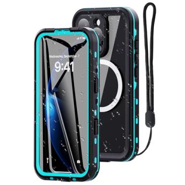 Imagem de Capa impermeável para iPhone 16 Pro Max/16 Pro/16 Plus/16, capa totalmente selada IP68 à prova d'água/à prova de neve/à prova de choque/à prova de sujeira, suporta carregamento sem fio