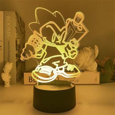 Imagem de Luz noturna USB Friday Night Funkin` Bomb Guy Demon Horn