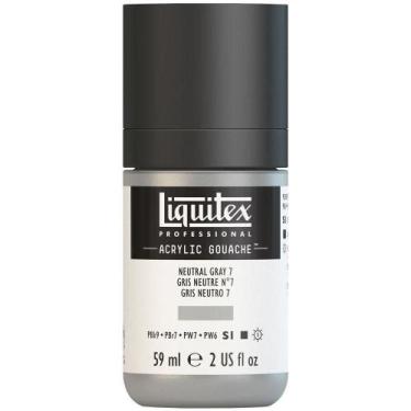 Imagem de Acrílica Guache Liquitex 59ml S1 600 Neutral Grey 7