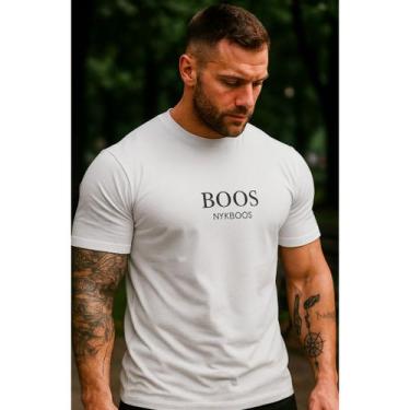 Imagem de Camiseta Masculina B Blusa Malha Premium Camisa Blusa Algodao Lançamen