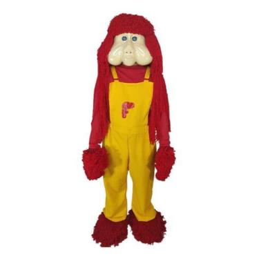 Imagem de Fantasia Fofão Completa,trenzinho,carretas,máscara,fibra,cbm - Palhaça