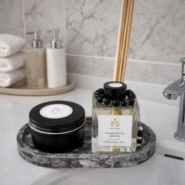 Imagem de Kit Aroma e Luz Difusor de ambiente e Vela Aromática - Exala Aromas, L
