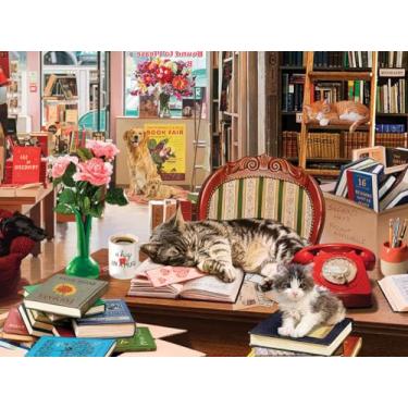 Imagem de White Mountain Puzzles - Cozy Bookshop - 500 Piece Jigsaw Puzzle