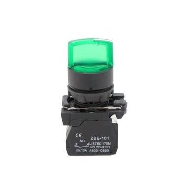 Imagem de Interruptor seletor XB5-AK33M3 com interruptor de botão de luz LED