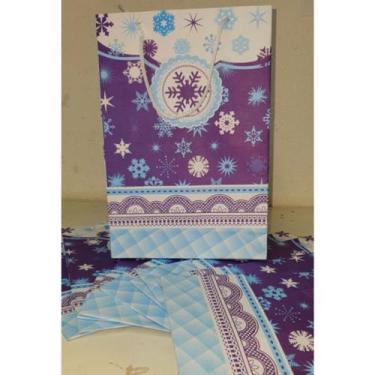 Imagem de 10 Sacolas Tematicas Lembrancinha Festa Frozen - Sacola Papelão