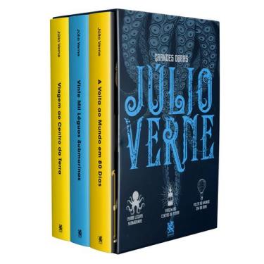 Imagem de Livro - Grandes Obras de Júlio Verne - Box com 3 Livros