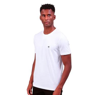 Imagem de Camiseta Calvin Klein Bordado Masculino-Masculino