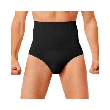 Imagem de Cueca Modeladora Masculina De Cintura Alta Com Compressão E Controle D
