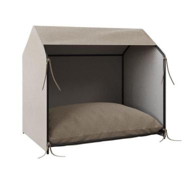 Imagem de Casinha De Cachorro Pet Tati Raças Pequenas - Bege - Cor: Bege