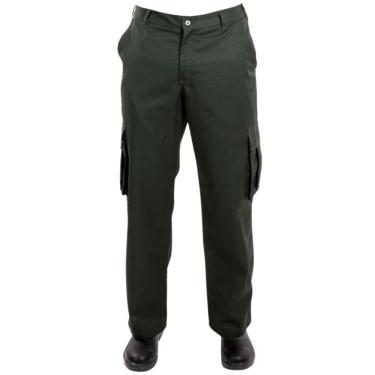 Imagem de Calça Vigilante Bolso Cargo Verde Musgo