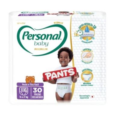 Imagem de Fraldas Personal Baby Premium Pants HIPER - 1 Pacotes Tamanho XXG com 