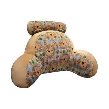 Imagem de Almofada Grande Retrô De Apoio Lombar Removível Para Proteção Da Cintu