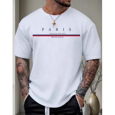 Imagem de Camisa Oversized Streetwear Academia T-shirt Larga Moderna - HELOA T-S