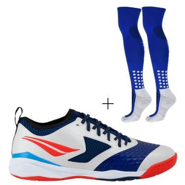 Imagem de Kit 01 Chuteira Futsal Penalty Max 1000 Ecoknit CBFS + 01 Meião Penalty Matis Treino 39-44