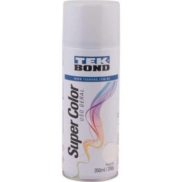 Imagem de Tinta Spray Branco Fosco, 350 Ml, Tekbond Branca