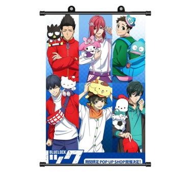 Imagem de Imagem de arte de parede Blue Lock Anime Characters 40x60cm