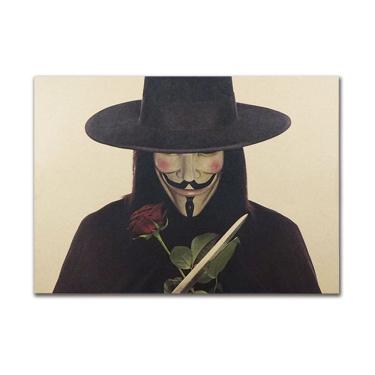 Imagem de Pôster V for Vintage Kraft Paper 51,5x36cm