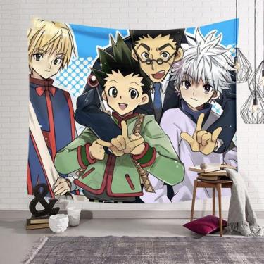 Imagem de Tapeçaria de parede Hunters Hunters Gons Freecss 150x100cm - yiweisai