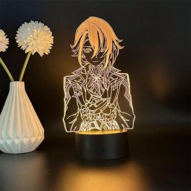 Imagem de Luz noturna LED 3D Plants vs Zombies Arlecchinos que mudam de cor - Yi