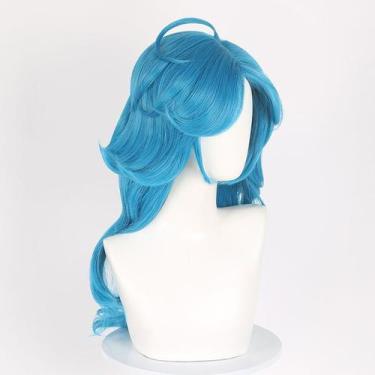 Imagem de Peruca de cosplay Honors Of Kings Dolias para cabelo sintético 60cm - 