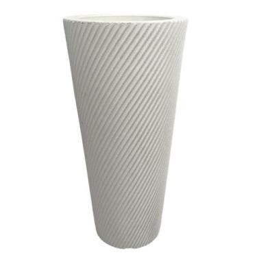 Imagem de Vaso Decorativo Pilão Vite De Polietileno Cores - - Intcomerce, Branco