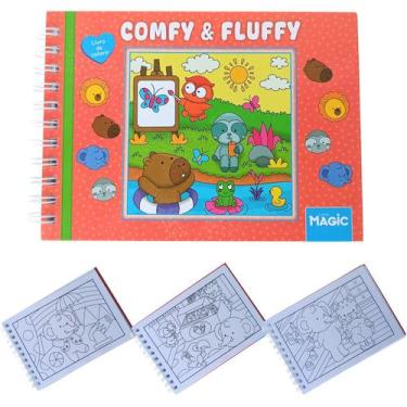 Imagem de Livro Colorir Infantil Bobbie Goods Tik Tok Magic 96 Páginas e 48 ilus