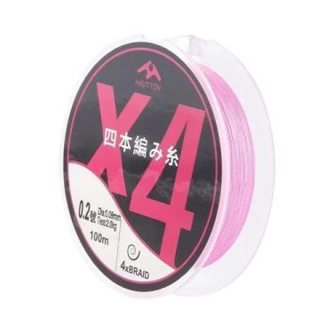 Imagem de Linha De Pesca Trançada De 100M Com 4 Fios, 9.92LB-24.03LB, Linha De A